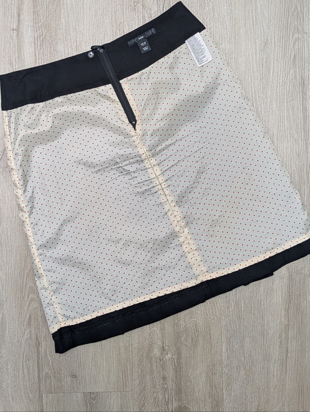 H&M Black Pleated Punk Emo Schoolgirl Skirt 10 - Picture 6 of 7